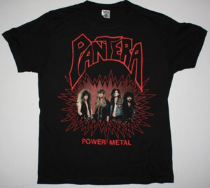 pantera power metal t shirt