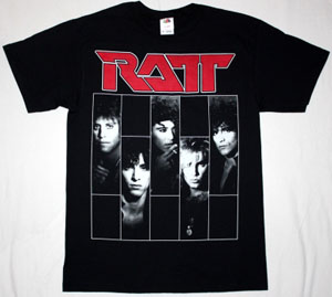 RATT DANCING UNDERCOVER '86  NEW BLACK T-SHIRT