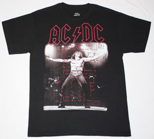 AC DC BON SCOTT IF YOU WANT BLOOD AC/DC NEW BLACK T-SHIRT