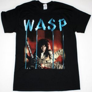 W.A.S.P. INSIDE THE ELECTRIC CIRCUS NEW BLACK T-SHIRT