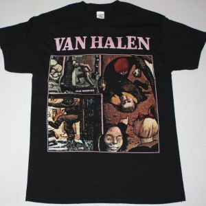VAN HALEN FAIR WARNING NEW BLACK T-SHIRT