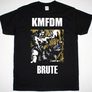 KMFDM BRUTE NEW BLACK T SHIRT