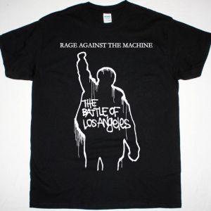 RAGE AGAINST THE MACHINE THE BATTLE OF LOS ANGELES TOUR NEW BLACK T-SHIRT