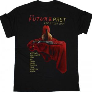 IRON MAIDEN THE FUTURE PAST 2024 TOUR ALEXANDER THE GREAT TEE NEW BLACK T-SHIRT