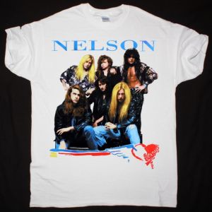 NELSON MORE THAN EVER NEW WHITE T-SHIRT