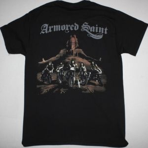ARMORED SAINT MARCH OF THE SAINT NEW BLACK T SHIRT