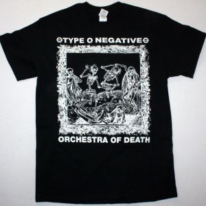 TYPE O NEGATIVE ORCHESTRA OF DEATH NEW BLACK T-SHIRT