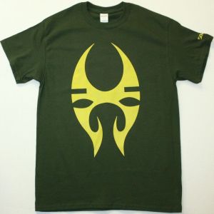 SOULFLY LOGO NEW FOREST GREEN T-SHIRT
