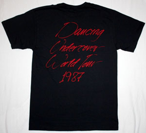 RATT DANCING UNDERCOVER '86  NEW BLACK T-SHIRT