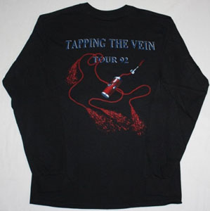 SODOM TAPPING THE VEIN TOUR'92 S-XXL LONG SLEEVE T-SHIRT