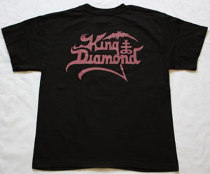 KING DIAMOND FATAL PORTRAIT'86 NEW BLACK T-SHIRT