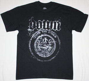 DOWN OVER THE UNDER'07 NEW BLACK T-SHIRT
