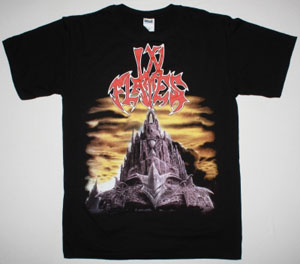 IN FLAMES THE JESTER RACE NEW BLACK T-SHIRT