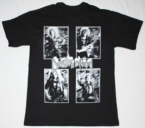 DESTRUCTION  RELEASE FROM AGONY 88 NEW BLACK T-SHIRT