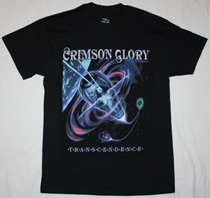6XL S NEW T-SHIRT''TRANSCENDENCE BY METAL BAND CRIMSON GLORY'' DTG PRINTED TEE