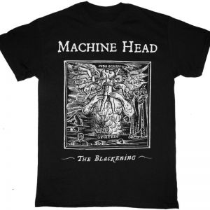 MACHINE HEAD THE BLACKENING LVCIFERO NEW BLACK T-SHIRT