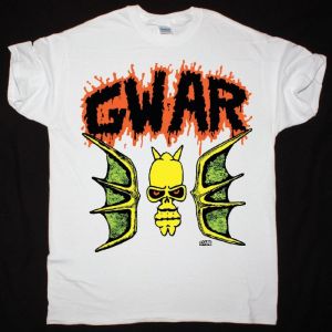 GWAR VINTAGE CONCERT T SHIRT NEW WHITE T SHIRT