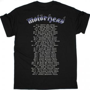 MOTORHEAD ALL THE ACES NEW BLACK T-SHIRT