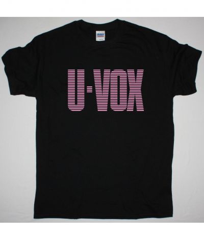 ULTRAVOX U-VOX NEW BLACK T SHIRT